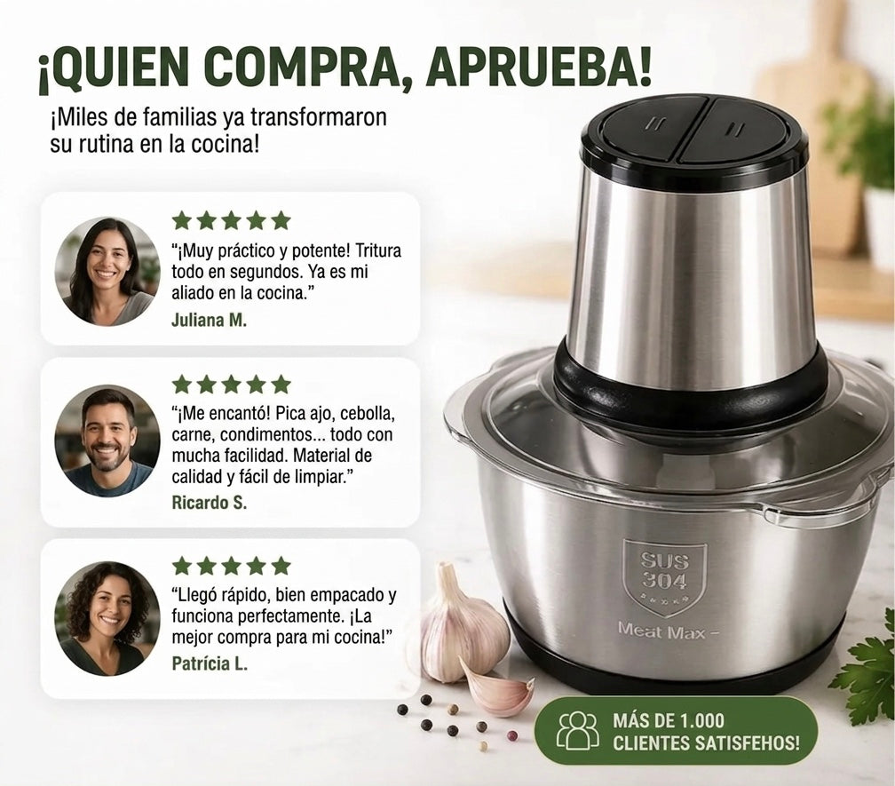 TurboMix Ultra El Procesador de Alimentos Más Vendido en Colombia.