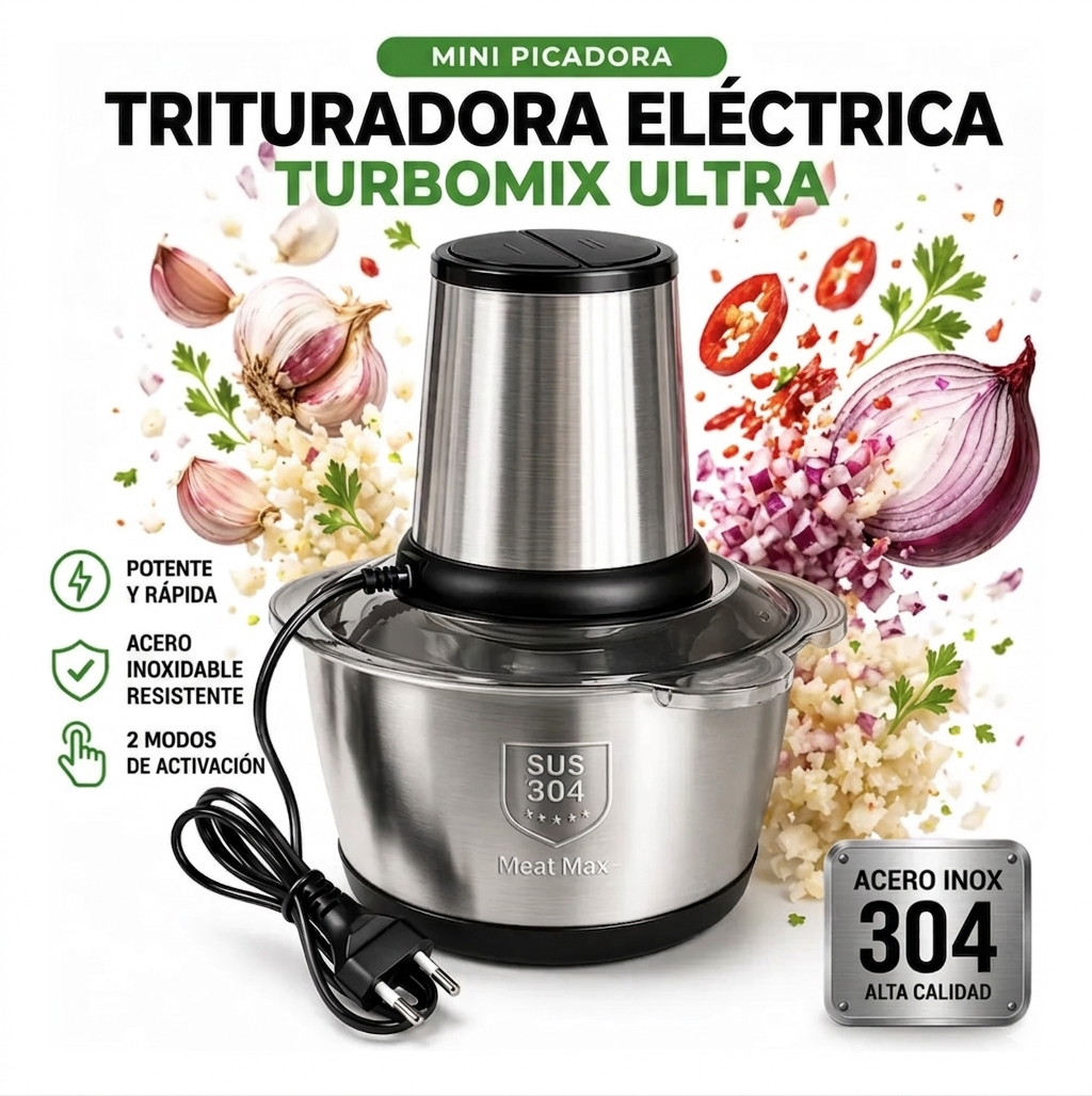 TurboMix Ultra El Procesador de Alimentos Más Vendido en Colombia.